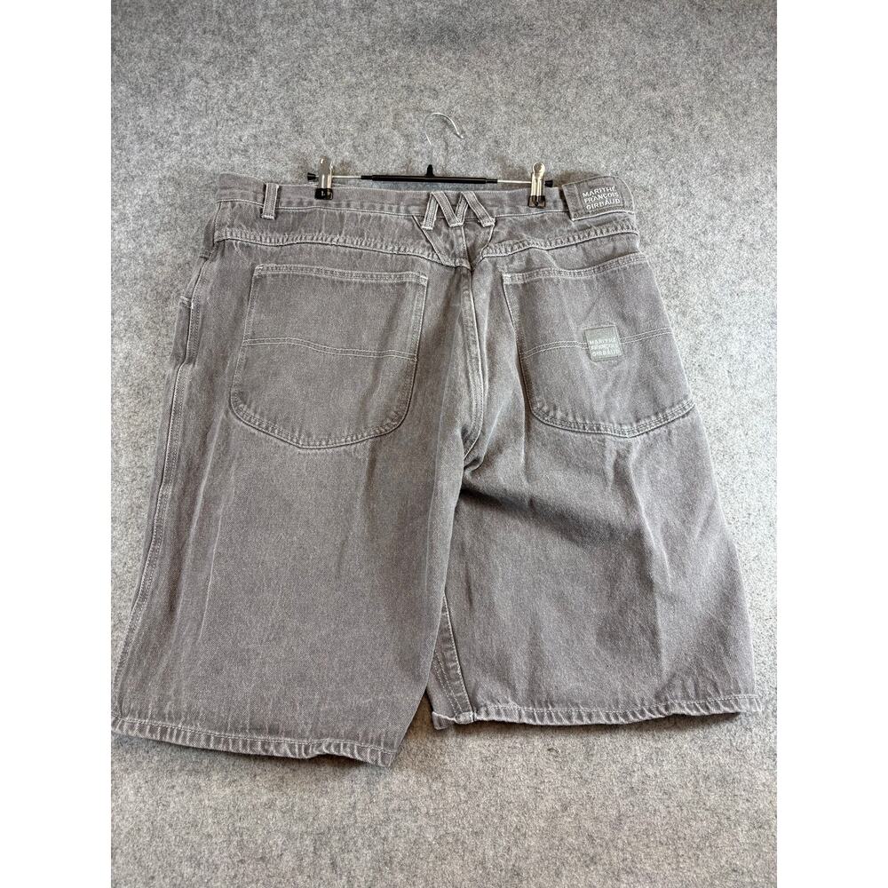 Marithe Francois Girbaud Shorts Mens 40 Gray Brand X Authentic Jorts Relaxed Fit